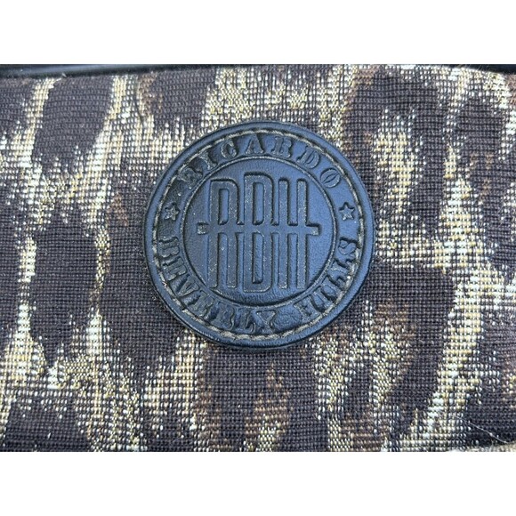 VTG Ricardo Beverly Hills Designer Luggage Large Tote Overnight Bag Animal Print - Picture 4 of 16